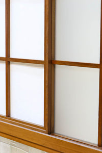 Glass door set F8409