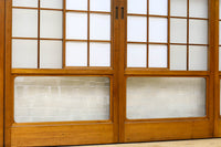 Glass door set F8409