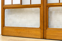 Glass door set F8409