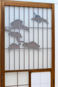 Glass door set F8409