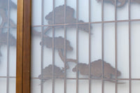 Glass door set F8409