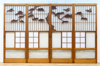 Glass door set F8409