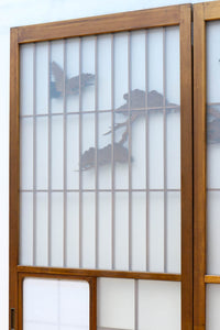 Glass door set F8409