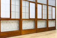 Glass door set F8409