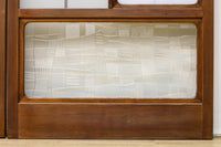 Glass door set F8409