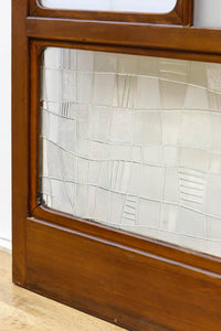 Glass door set F8409