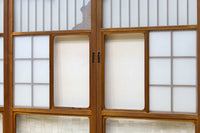 Glass door set F8409