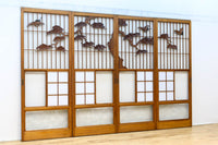 Glass door set F8409