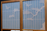 Glass door set F8409