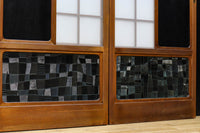 Glass door set F8409