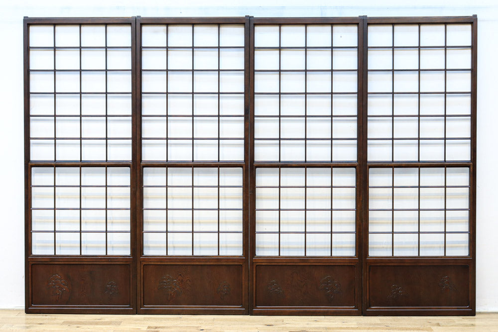 ５セット全て決まりました！建具　雪見障子　 公式】アンティーク家具ラフジュ工房商品詳細ページヴィンテージ建具