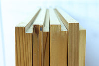 幅912ミリ 縦格子と組子が上品なガラス入り透かし板戸 F8413 在庫2枚