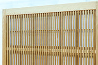 幅878ミリ 明るい色彩をした上品な極上大阪格子戸 F8420 在庫2枚