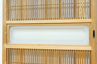 幅878ミリ 明るい色彩をした上品な極上大阪格子戸 F8420 在庫2枚