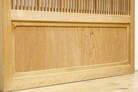 幅878ミリ 明るい色彩をした上品な極上大阪格子戸 F8420 在庫2枚