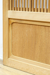 幅878ミリ 明るい色彩をした上品な極上大阪格子戸 F8420 在庫2枚