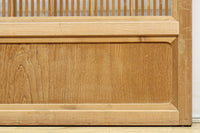 幅878ミリ 明るい色彩をした上品な極上大阪格子戸 F8420 在庫2枚