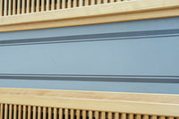 幅878ミリ 明るい色彩をした上品な極上大阪格子戸 F8420 在庫2枚