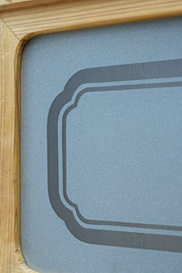 幅878ミリ 明るい色彩をした上品な極上大阪格子戸 F8420 在庫2枚