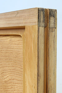 幅878ミリ 明るい色彩をした上品な極上大阪格子戸 F8420 在庫2枚