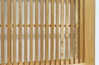 幅878ミリ 明るい色彩をした上品な極上大阪格子戸 F8420 在庫2枚