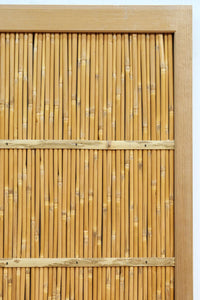 波千鳥の透かし絵が風情を与える簾戸 F8421b 在庫2枚