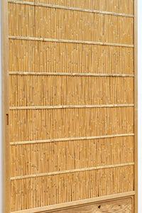 波千鳥の透かし絵が風情を与える簾戸 F8421b 在庫2枚