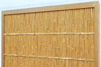 波千鳥の透かし絵が風情を与える簾戸 F8421b 在庫2枚