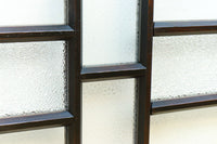 幅880ミリ 3種の和柄ガラスで煌びやかなガラス戸 F8426 在庫1枚