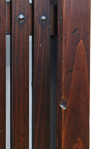 幅920ミリ 凛とした佇まいの透かし板戸 F8429 在庫1枚