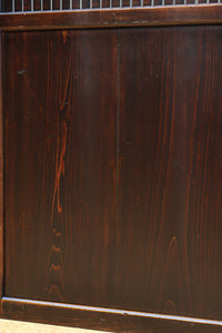 幅920ミリ 凛とした佇まいの透かし板戸 F8429 在庫1枚