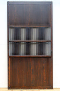 幅920ミリ 凛とした佇まいの透かし板戸 F8429 在庫1枚