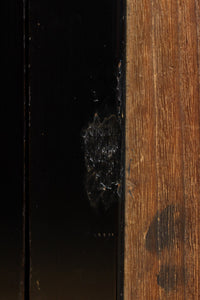 梅と竹の水墨画で和の風情溢れる板絵戸セット F8431 在庫2枚1組