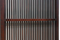 幅670ミリ スリムサイズ!!深みを増した色彩で落ち着きある全面丸格子戸 F8437 在庫1枚