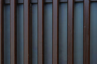 高さ1920ミリ 落ち着いた眺めの2種類ガラス入り背高格子戸 F8440 在庫2枚