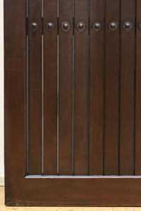 幅896 高さ1823ミリ 重厚感ある作りで落ち着いた佇まいの全面平格子戸 F8442 在庫2枚