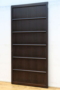 幅896 高さ1823ミリ 重厚感ある作りで落ち着いた佇まいの全面平格子戸 F8442 在庫2枚