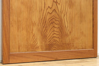 幅850ミリ 明るい木地色に華やかな杢目の杉一枚板戸 F8446 在庫1枚