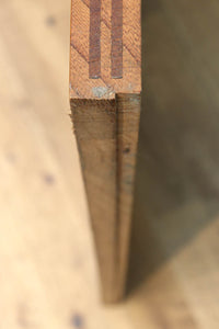 幅850ミリ 明るい木地色に華やかな杢目の杉一枚板戸 F8446 在庫1枚