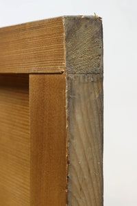 幅603ミリ 木地色の優しい色合いで品の良さを感じるスリムガラス戸 F8448 在庫1枚