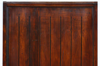 幅848ミリ 稀少デザイン!!溝の装飾を施した格調ある板戸 F8456 在庫2枚