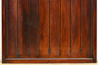 幅848ミリ 稀少デザイン!!溝の装飾を施した格調ある板戸 F8456 在庫2枚