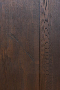 幅848ミリ 稀少デザイン!!溝の装飾を施した格調ある板戸 F8456 在庫2枚