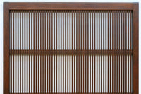 幅898ミリ 繊細な格子作りで和の趣きある大阪格子戸 F8457 在庫2枚