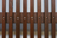 幅898ミリ 繊細な格子作りで和の趣きある大阪格子戸 F8457 在庫2枚