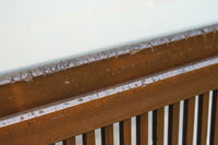 幅898ミリ 繊細な格子作りで和の趣きある大阪格子戸 F8457 在庫2枚