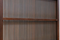 幅898ミリ 繊細な格子作りで和の趣きある大阪格子戸 F8457 在庫2枚