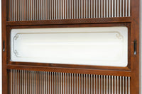 幅898ミリ 繊細な格子作りで和の趣きある大阪格子戸 F8457 在庫2枚