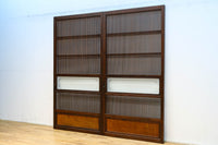 幅898ミリ 繊細な格子作りで和の趣きある大阪格子戸 F8457 在庫2枚