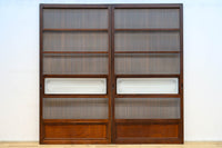 幅898ミリ 繊細な格子作りで和の趣きある大阪格子戸 F8457 在庫2枚